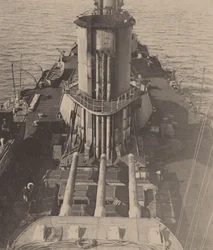 Acorazado Imperator Aleksandr III en Bizerta, 1920