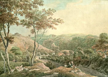 Castillo de Drusllwyn, Caermarthenshire, c1900