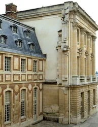 Casa Dufour vista desde el sur, Chateau de Versailles, Francia