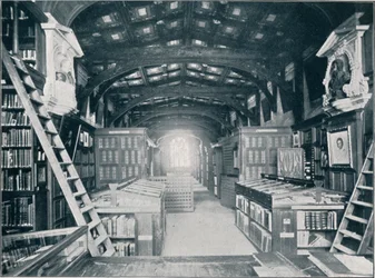 Biblioteca de Duke Humphrey, c. 1902