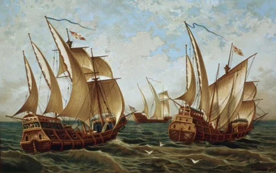 Embarcaciones del tiempo de los descubridores