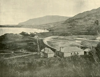 Eagle-Hawk Neck, Península de Tasmania, 1901