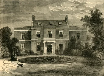 Casa de Earls Court, anteriormente Casa de John Hunter, c1876