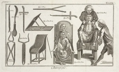 Cirujanos y pacientes de la era moderna temprana