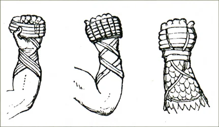 Guantes de boxeo antiguos