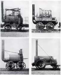 Locomotoras tempranas, siglo XIX, c1920