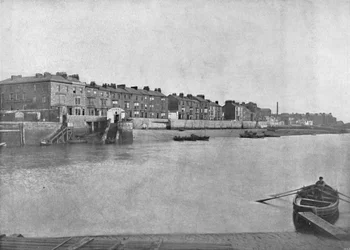East Hartlepool - Puerto de los Comisionados, 1895