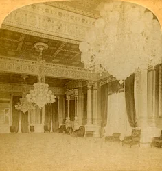Sala Este en la Mansión del Presidente, Washington, D.C. EE.UU., 1900