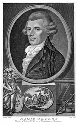 Ebenezer Sibly, astrólogo y médico británico, finales del siglo XVIII