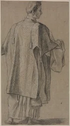 Eclesiástico visto desde atrás, c. 1645-48