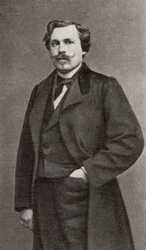 Edmond de Goncourt, autor francés, 1868