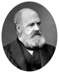 Edward Armitage, pintor británico y profesor y conferenciante de la Royal Academy, 1877