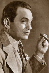 Edward Goldenberg Robinson, actor estadounidense de teatro y cine, de origen rumano, 1933