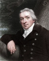 Edward Jenner, médico inglés, 1837