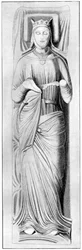 Efigie de la Reina Leonor, consorte de Enrique II, siglo XIII, 1910