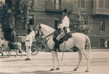 Policía egipcia, El Cairo, Egipto, 1936