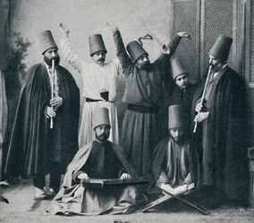 Derviches danzantes egipcios, 1912
