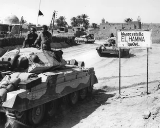 El Hamma, Norte de África, Segunda Guerra Mundial, abril 1943