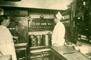 Cocina de Tren Equipado Eléctricamente, Ferrocarril del Norte y Este de Londres