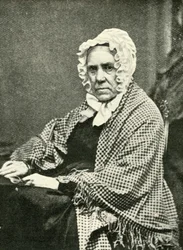 Elizabeth Hyslop Burns, hija del poeta, c1860s, 1902