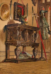 Aparador o Alacena Isabelina, c1845, 1864