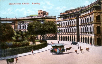 Círculos Elphinstone, Bombay, India, principios del siglo XX