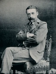 Emile Claus, de una fotografía, c1899