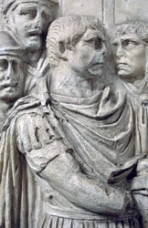 Emperador Trajano, Columna de Trajano, Roma