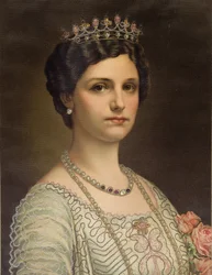 Emperatriz Zita de Austria 1892-1989, Reina de Hungría, c. 1917