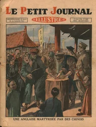 Mujer inglesa martirizada por los chinos, 1930