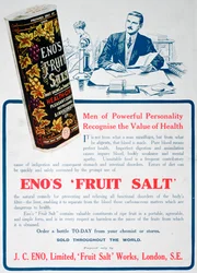 Anuncio de Enos Fruit Salt, 1915