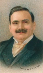 Enrico Caruso 1873-1921, tenor operístico italiano, 1911