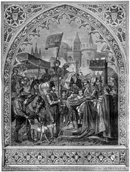 Entrada de Luis XI de Francia en Troyes, 1462