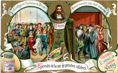 Episodios de la vida de pintores famosos: Durero, c1900