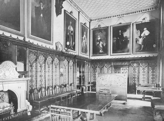 Castillo de Eridge, Tunbridge Wells - El Marqués de Abergavenny, K.G., 1910