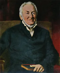 Ernst Moritz Arndt 1769-1860. - Pintura de Jul. Roeting, 1934
