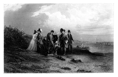 Fuga del Príncipe Carlos, siglo XVIII, c1860