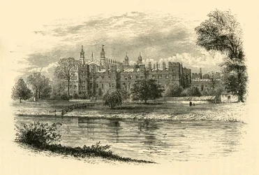 Eton College, desde Romney, 1911