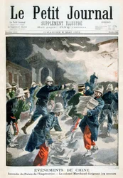 Eventos en China, incidente en el Palacio Imperial, 1901