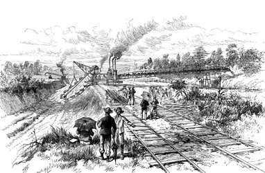 Excavando el Canal de Panamá, 1888