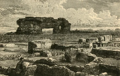Excavaciones en Uriconium, 1898