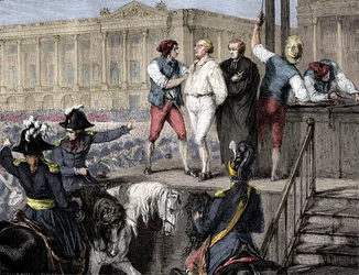 Ejecución de Luis XVI de Francia, París, 21 de enero de 1793, 1882-1884