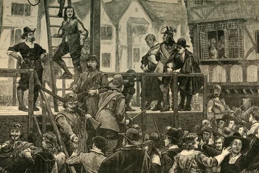 Ejecución de Tomkins y Challoner, 1897