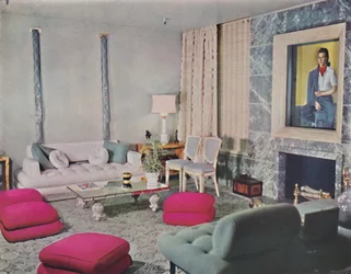 Sala de exposiciones arreglada por Pahlmann, 1942
