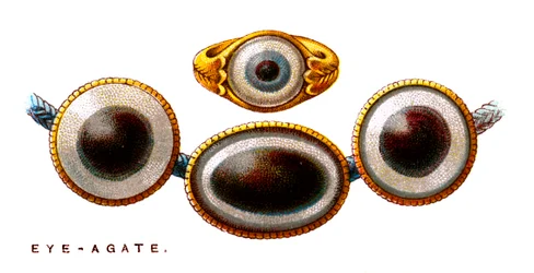 Ágata de ojo, 1923