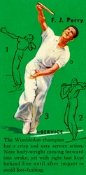 F. J. Perry - Servicio, c1935