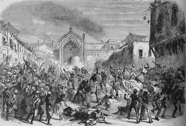 Caída de Lucknow, c. 1880