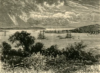 Puerto de Falmouth, 1898