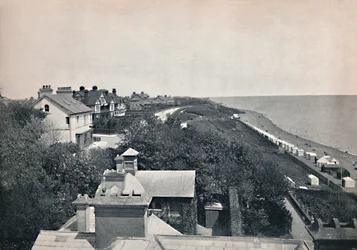 Felixstowe - Desde el Hotel Bath, 1895
