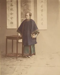 Mujer de Cantón, 1870s